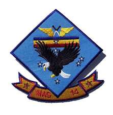 Marine Air Group MAG-14 Patch- Plastic Backing picture