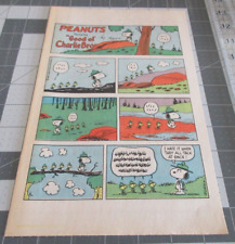 Peanuts Good Ol' Charlie Brown by Schulz Sunday comic Strip 7/25/1982 picture