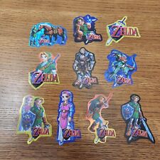 Vintage 1997 Zelda Prism Vending Machine Stickers NEW FULL SET OF 10 picture