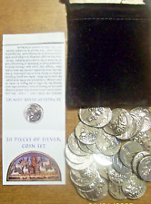 Coin Replicas 30 Pieces of Silver (not real coins) for Educational Resource picture