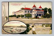 Long Beach CA-California, Long Beach Sanitarium, Antique Vintage Postcard picture