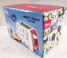 VillaWare V55203 Mickey's Funnies Toaster, Red/White picture