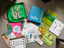 Girl Scout Lot Daisy Brownie Reading Material Music Book Leader Guide Backpack picture