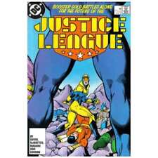 Justice League (1987 series) #4 in Near Mint minus condition. DC comics [o~ picture