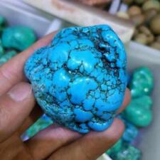 Natural Turquoise Rough Gemstone Blue Crystal Turquoise Stone Loose SALE picture