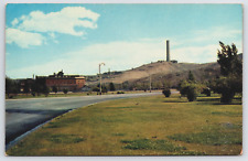 Anaconda Smelter Stack Montana MT Copper Mining c1950s Vintage Postcard A19 picture