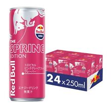 Red Bull Energy Drink SPRING Edition pink grapefruit 250mlx24 Limited Japan cool picture