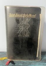 Vintage 1959 Saint Joseph Daily Missal by Rev.Hugo Hoever picture