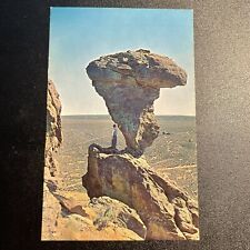 Vintage Idaho Balanced Rock Linen Postcard Maher & Morrison Twin Falls B3 picture
