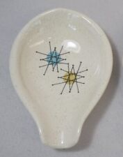Vintage Franciscan STARBURST Spoon Rest 11 Available PERFECT Atomic California picture