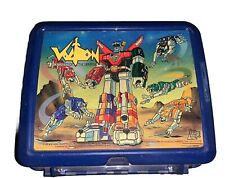 Voltron 1984 Plastic Lunchbox Aladdin Collectible Cartoon No Thermos Vintage picture