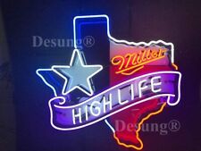 Amy Miller High Life Texas Map Neon Light Sign  24