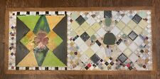Vintage 1960s Mosaic Tile MCM Tabletop Tray/trivet. One-of-a-kind Piece picture