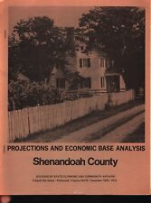 Projections and Economic Base Analysis Shenandoah County Virginia VA Dec. 1975 picture