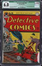 1945 DC Detective Comics #96 CGC 6.0 Qualified Alfred's Last Name Revealed picture