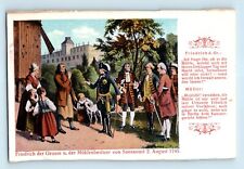 Palace of Sanssouci 2 August 1745 Fredrich the Great Postcard C2 picture