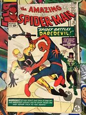Amazing Spider-Man #16 1st DAREDEVIL crossover KEY MARVEL Silver age picture
