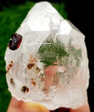 195 Gram Top Quality Garnet In Quartz Crystal @ Skardu Pakistan picture