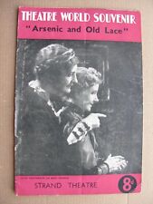 1942 ARSENIC & OLD LACE Kesselring Theatre World Souvenir Lilian Braithwaite picture