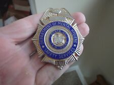 ANTIQUE NEW YORK DEPARTMENT  MENTAL HEALTH HYGIENE SERVICES MEDICAL  BADGE BX 16 picture