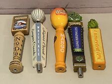 Lot of Five (5) Beer Tap Handles  - Noda, Sugar Creek, Ace, Founders, Terrapin picture
