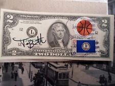 Tony Bennett Virginia Stamps NCAA Champion Apr 08  2019 Autograph $2.00 Bill  picture