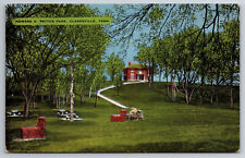 Vintage Postcard  TN Clarksville Howard D. Pettus Park House ~6746 picture