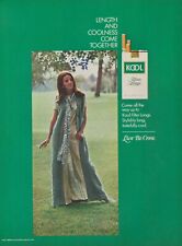 1971 Kool Cigarettes - Long Dress Girl - 