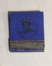 RARE 1939? American Airlines “The Admirals Club” VIP Front Strike Matchbook READ picture