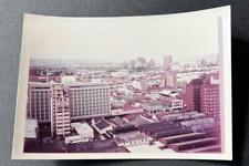 Original Photo Durban South Africa Skyline 1960's Color picture