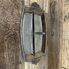 Small Silver Snack Dish - Vintage - Oblong picture