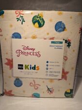 New Disney Princess Heavyweight Flannel Sheet Set Twin - The Big One - Warm Soft picture