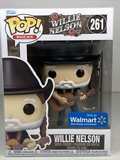 Funko POP Rocks Willie Nelson Cowboy Hat  #261 Wal-Mart Exclusive In Hand NIB picture