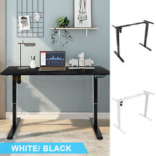 Electric Height Adjustable Standing Desk Frame Single Motor Memory Touch Control picture