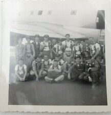 VTG Young Pilot US Military Navy Group Front Airplane Photo (3.5