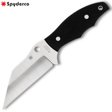 Spyderco Ronin 2 Fixed Blade CTS-BD1N Black G10 Handles + Sheath FB09GP2 picture