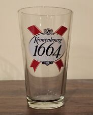 Kronenbourg 1664 French 16 oz Pint Beer Glass France picture