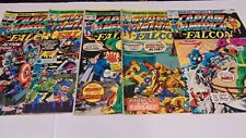 Captain America and the Falcon # 184 187 188 189 190LOT OF 5 (1976) RED SKULL picture