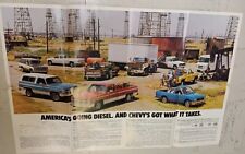 Vintage Huge 1981 Chevy Vehicles Sale brochure picture