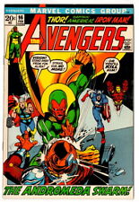 The Avengers #96,Guest-starring Captain Marvel, February .1972 HIGHER GRADE picture