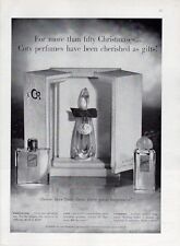1961 COTY Emeraude-L'OR-L'Aimant Perfume Bottles Vintage Bottles PRINT AD picture