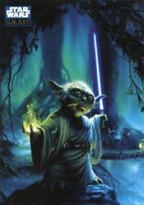 2010 TOPPS Star Wars Galaxy Series 6 Promo Card #P2 YODA picture