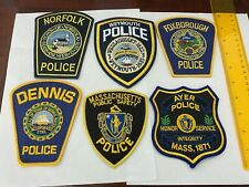 Police Law Enforcement Department patches All different 6 piece set. picture