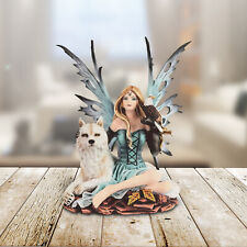 Fairy with Wolf and Eagle 8