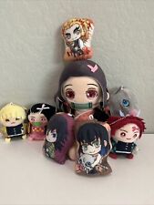 Demon Slayer Plush Lot Of 8 Dolls Keychains Pillow picture