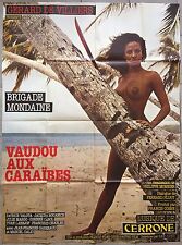 Poster Brigade Mondaine: Voodoo Of Carribean Philippe Monnier 47 3/16x63in picture