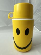 Vintage Smiley Face Thermos yellow smile picture