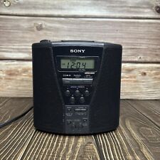 Sony ICF-CD833 CD Player Alarm Clock-1995-AM/FM-Black-Dual-  Tested Works picture