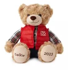 Exclusive Belkie Bear 2023 Christmas Holiday Plush Teddy Bear 135th Anniversary picture