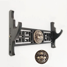 Kirin 3D relief Design Metal Kylin Sword Holder Wall Mount Holder Display Rack picture